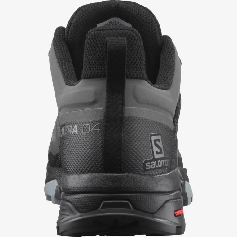 Grey / Black Salomon X Ultra 4 GTX Men's Hiking Shoes | IE SG8102